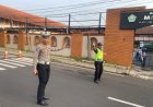 Pelayanan Masyarakat, Sat Lantas Polres Ciamis Bersiaga Gatur di Daerah Rawan Kemacetan Saat Pagi