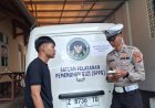 Minimalisir Fatalitas Kecelakaan Lalin, Satlantas Polres Ciamis Beri Pembinaan ke Pengemudi SPPG