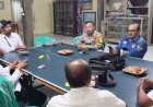 Polsek Rajadesa Polres Ciamis Monitoring Acara Rapat Minggon Desa Sirnabaya