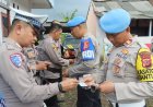 Propam Polres Ciamis Ops Gaktibplin ke Personel PAM Sindangkasih Ops Lilin Lodaya 2025