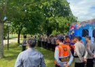Cek Kesiapan Personel Ops Lilin Lodaya 2025, Pos Pam Kawali Apelkan Personel Piket