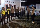 Cek Kesiapan Personel Ops Lilin Lodaya 2025, Ka Pos Pimpin Apel Malam di Pos Yan Cihaurbeuti