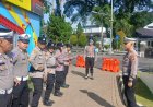 Polres Ciamis Gelar Apel Pagi di Pos Pam Terpadu Alun-Alun, Pastikan Kesiapsiagaan Personel Ops Lilin Lodaya 2025
