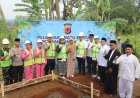 Kapolres Ciamis Hadiri Peletakan Batu Pertama Masjid Hidayatullah, Wujud Kepedulian Polri terhadap Kehidupan Keagamaan Masyarakat