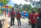 Ops Lilin Lodaya 2025, Polsek Cisaga Polres Ciamis Patroli dan Pengamanan di Area Wisata