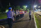 Cek Kesiapan Personel Ops Lilin Lodaya 2025, Pos Pam Kawali Apelkan Personel Piket di Malam Hari