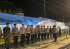 Cek Kesiapan Ops Lilin Lodaya 2025, Personel Pos Yan Banjarsari Lakukan Apel Malam
