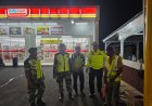Ops Lilin Lodaya 2025, Pos Pam Cisaga Polres Ciamis Intens Patroli Biru Hingga ke Pemukiman Warga