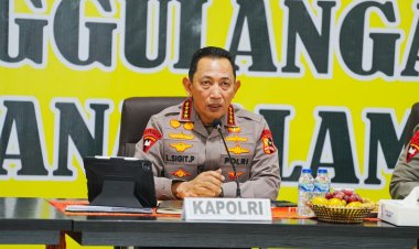 Kapolri Pimpin Rakor Bencana dengan Forkopimda Sumut, Bahu Membahu Tangani Bencana