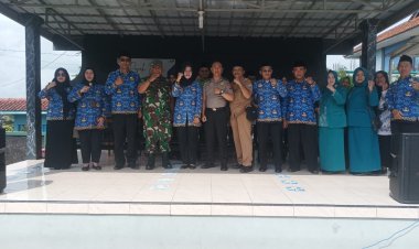 Polsek Ciamis Polres Ciamis Ikuti Upacara 6 Peringatan HBN di Tingkat Kecamatan Sadananya