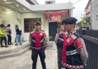 Satgas Preventif Polres Ciamis Beri Pengamanan Ibadah Malam Tahun Baru di St. Yohanes Pembabtis
