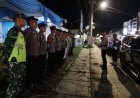 Cek Kesiapan Ops Lilin Lodaya 2025, Personel Pos Pam Banjarsari Lakukan Apel Malam