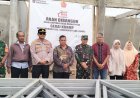 Kapolsek Cihaurbeuti Dampingi Dandim 0613/Ciamis Pantau Progres KDMP Kecamatan Cihaurbeuti