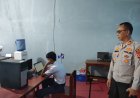 Polsek Rancah Lakukan Monitoring Seleksi SMA KTB, Wujud Peran Polri Dukung Pendidikan dan Transparansi