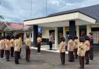 Polsek Banjarsari Polres Ciamis Binlat ke Anggota Saka Bhayangkara Kwartir Ranting Banjarsari