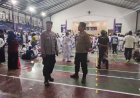 Jaga Kondusifitas, Polres Ciamis Bersiaga Amankan Open Turnamen Karate Satria Galuh