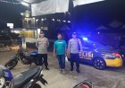 Berikan Rasa Aman, Personel Polsek Kawali Polres Ciamis Patroli Dialogis di Malam Hari