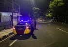 Samapta Polres Ciamis Patroli dan Stasioner di Jl. Jenderal Sudirman Antisipasi Balapan Liar