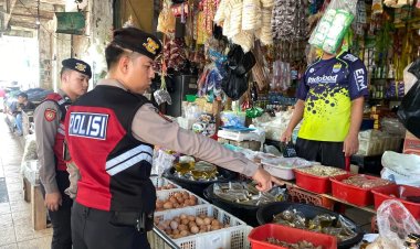 Sat Samapta Polres Ciamis Pantau Harga dan Ketersediaan Bahan Pokok, Wujud Peran Polri Jaga Stabilitas Ekonomi dan Kamtibmas