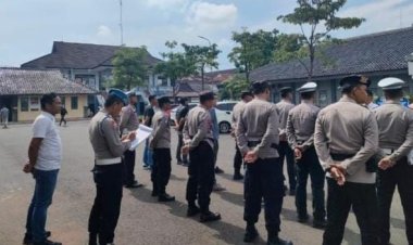 Polres Ciamis Gelar Apel Siaga On Call Antisipasi Long Weekend, Wujud Kesiapsiagaan Polri Jaga Keamanan Wilayah
