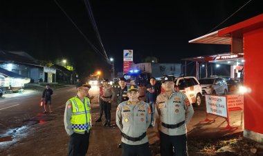 Polres Ciamis Intensifkan KRYD Malam Hari, Wujud Kehadiran Polisi Cegah C3, Premanisme, dan Geng Motor