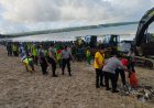 Polda Bali bersama TNI dan Masyarakat Gelar Karya Bakti Pembersihan Pantai Kedonganan dan Kuta