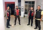 Humanis, Tiga Personel Samapta Polres Ciamis Patroli dan Beri Imbauan Kamtibmas di Kantor IndiHome