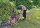 Polisi  Lakukan Korve di Objek Wisata Lembah Curugan Gunung Putri