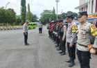 Polres Ciamis Beri Pengamanan Pada Semifinal Turnamen Sepak Bola Tut Wuri Handayani Cup