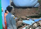 Intensitas Tinggi Buat TPT Jebol Hantam Rumah Warga, Polisi Datangi Lokasi Bantu Evakuasi