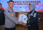 Polres Ciamis Raih Juara 2 Kategori Amplifikasi Pemberitaan Media Online Polda Jabar