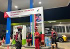 Humanis, Pasukan Patroli Roda 4 Polres Ciamis Datangi Obvit SPBU Benteng