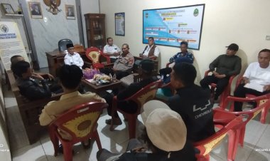 Peristiwa Tertembak Senapan Angin, Kapolsek Pamarican Musyawarah Bareng Muspika dan Tokoh