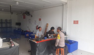 Perkuat Sinergitas, Polsek Cikoneng Polres Ciamis Koorkom ke Warga Gandasari Desa Gunungcupu