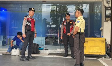 Sat Samapta Polres Ciamis Tingkatkan Patroli Dialogis, Perkuat Pengamanan Objek Vital Perbankan