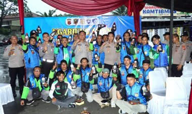 Ngariung Aman Bersama Ojol, Kapolres Ciamis Perkuat Sinergi Jaga Kamtibmas