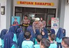 Polisi Sahabat Anak Satlantas Polres Ciamis, Edukasi Tertib Lalu Lintas Sejak Dini bagi Siswa TK Nurul Qur’an Cimari
