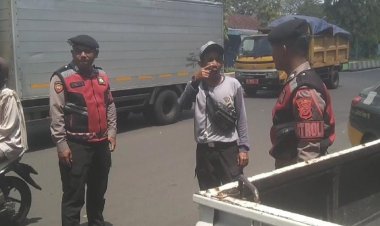 Sat Samapta Polres Ciamis Gencarkan Himbauan Kamtibmas, Ajak Masyarakat Lebih Waspada
