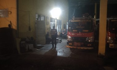 Cipkon Kamtibmas, Sat Samapta Polres Ciamis Patroli Dialogis ke Kantor Damkar Ciamis